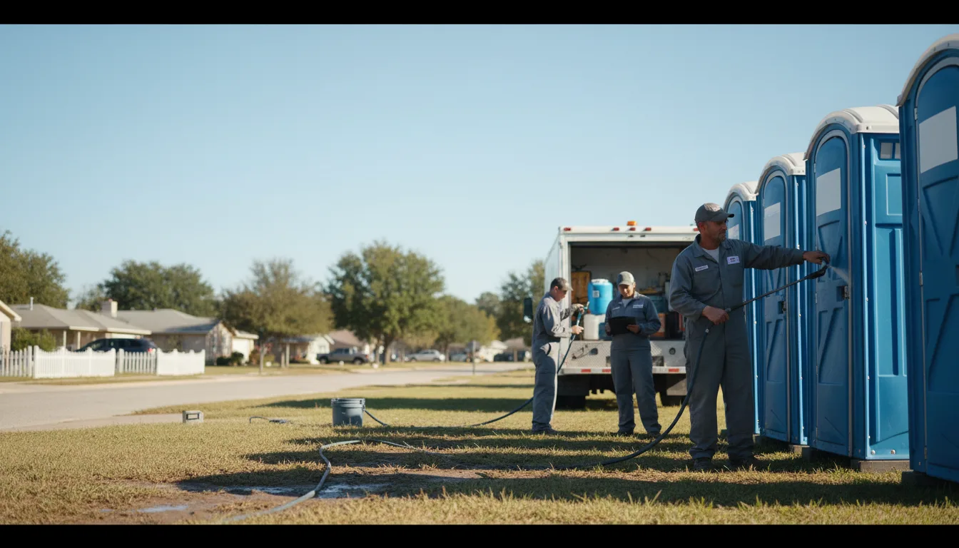 Long-Term Portable Toilet Rental in Reesville, OH near me